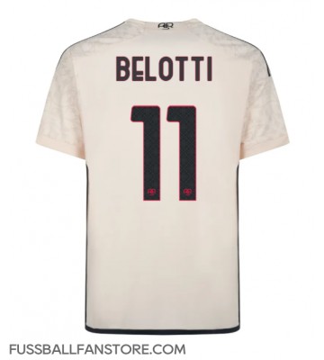 AS Roma Andrea Belotti #11 Replik Auswärtstrikot 2023-24 Kurzarm